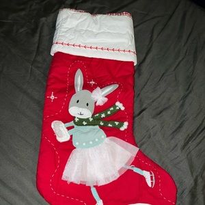 Pottery Barn christmas stocking